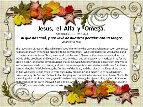 09 Jesus, el Alfa y Omega 091017