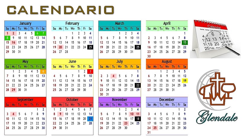Calendar CMA Glendale