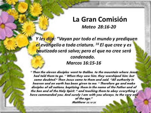 10 La Gran Comision 102917