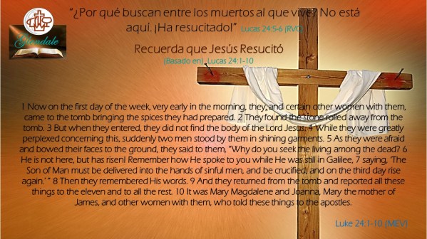 04 Recuerda que Jesus Resucito 040118