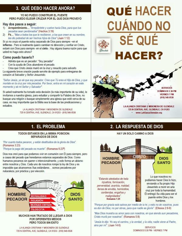 Que hacer, Cuando no se que Hacer (v.Picture)